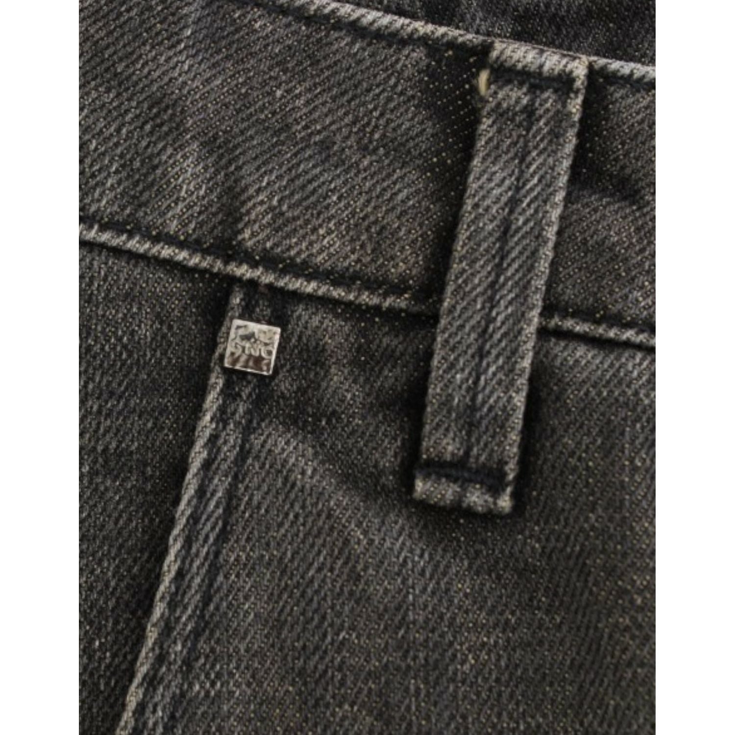 Costume National Gray distressed jeans