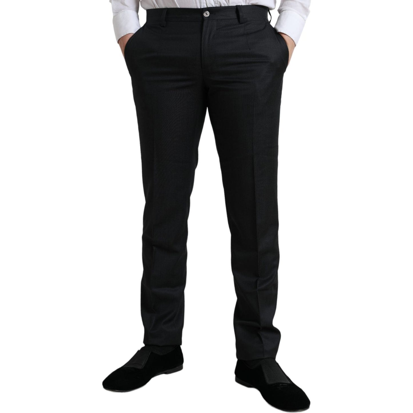 Dolce & Gabbana Elegant Slim Fit Dress Pants Dolce & Gabbana