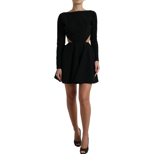 Dolce & Gabbana Elegant Cut Out A-Line Mini Dress Dolce & Gabbana