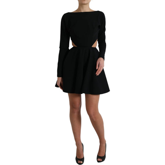 Dolce & Gabbana Elegant Cut Out A-Line Mini Dress Dolce & Gabbana