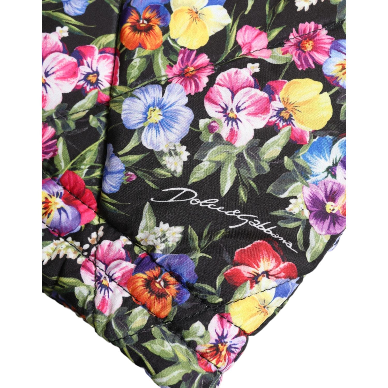 Dolce & Gabbana Vibrant High Waist Floral Shorts