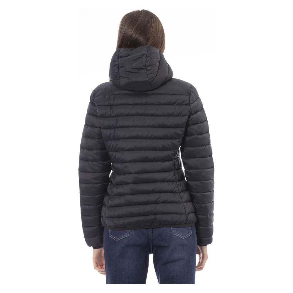 Invicta Black Nylon Women Jacket Invicta