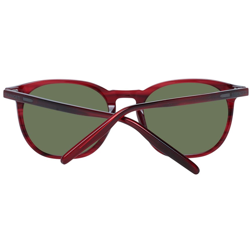 Serengeti Red Unisex Sunglasses Serengeti