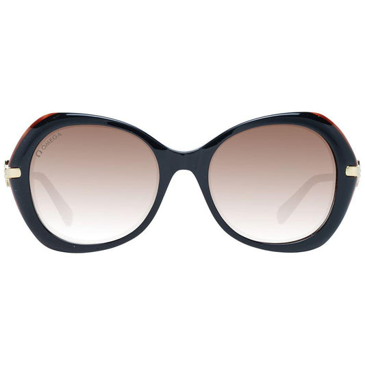 Omega Black Women Sunglasses Omega