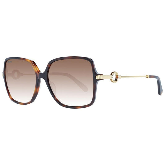 Omega Brown Women Sunglasses Omega