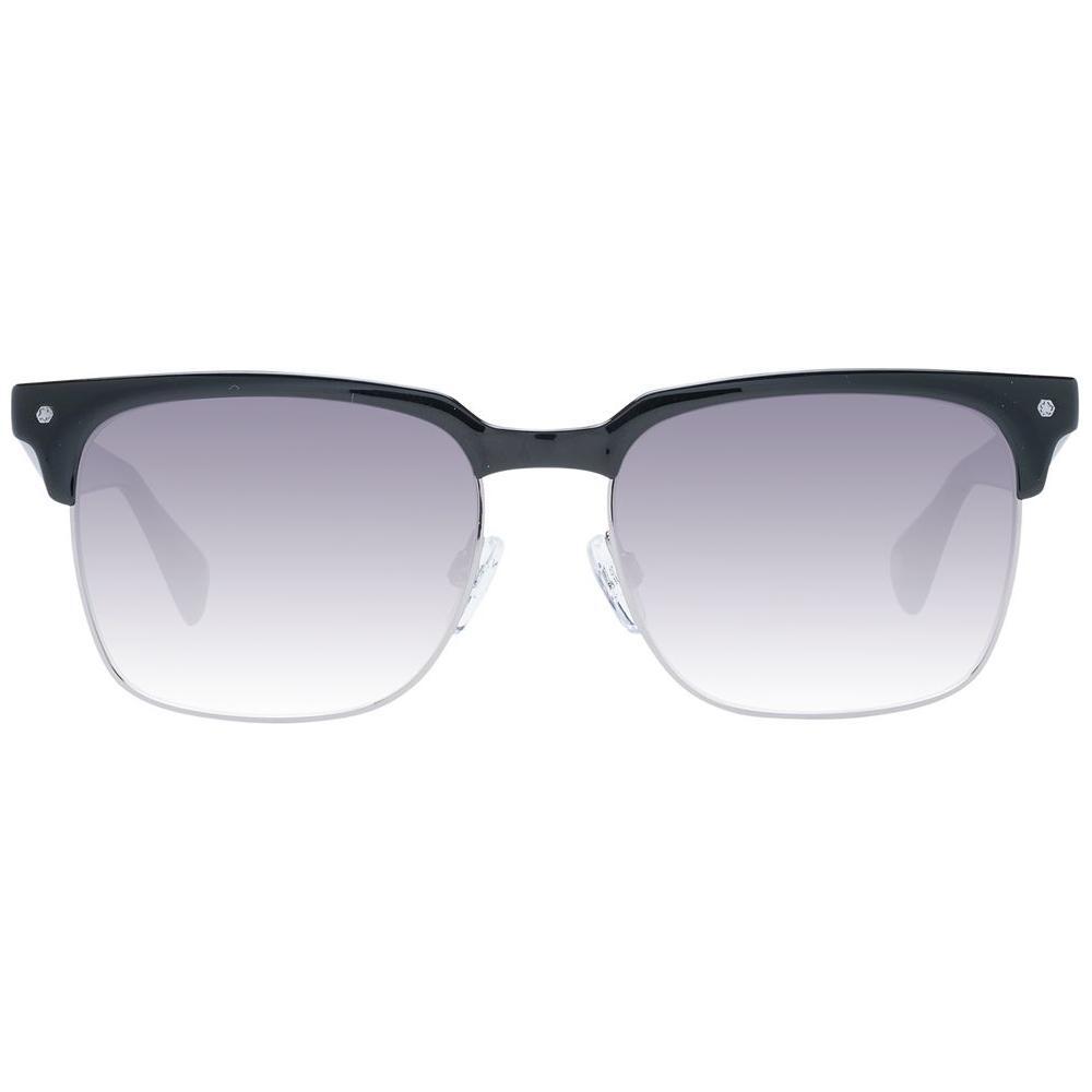 Ted Baker Black Acetate & Metal Sunglasses