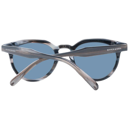 Scotch & Soda Black Renew Acetate Sunglasses