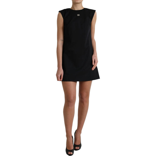 Dolce & Gabbana Elegant Sleeveless Shift Mini Dress Dolce & Gabbana