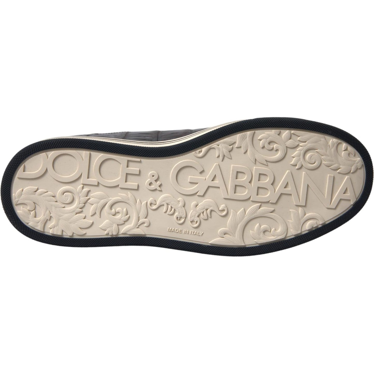 Dolce & Gabbana Elegant Exotic Leather Low-Top Sneakers Dolce & Gabbana