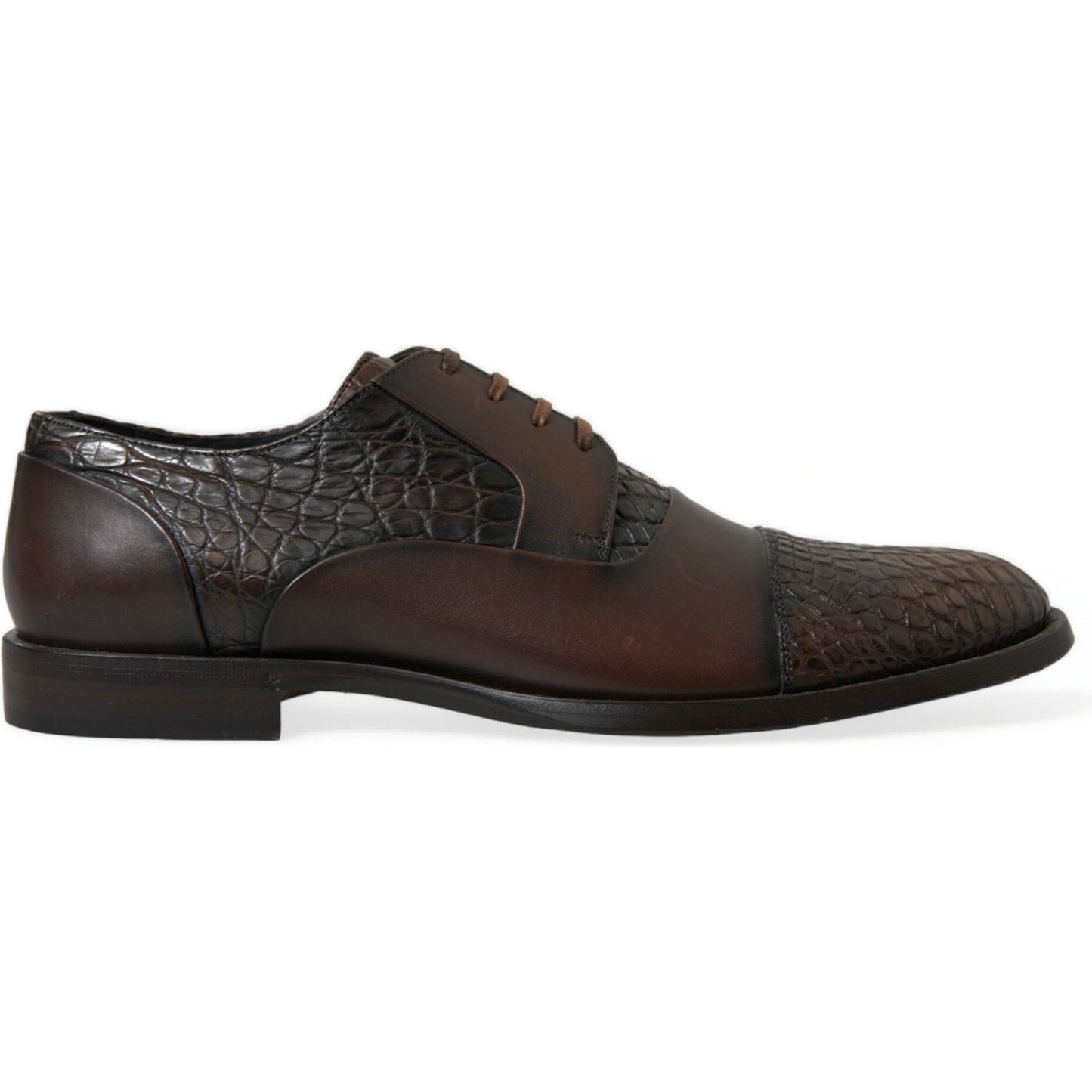 Dolce & Gabbana Elegant Textured Leather Oxford Dress Shoes Dolce & Gabbana