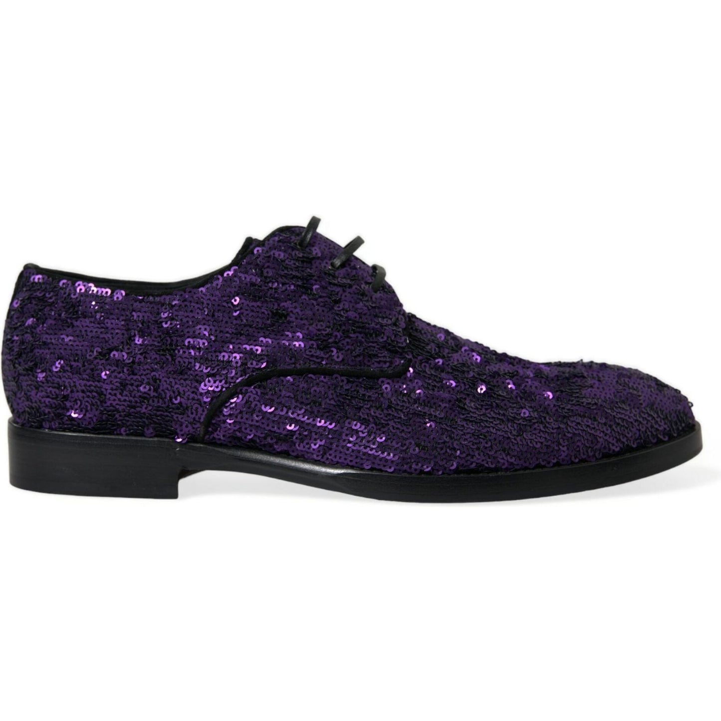 Dolce & Gabbana Elegant Sequined Oxford Dress Shoes Dolce & Gabbana