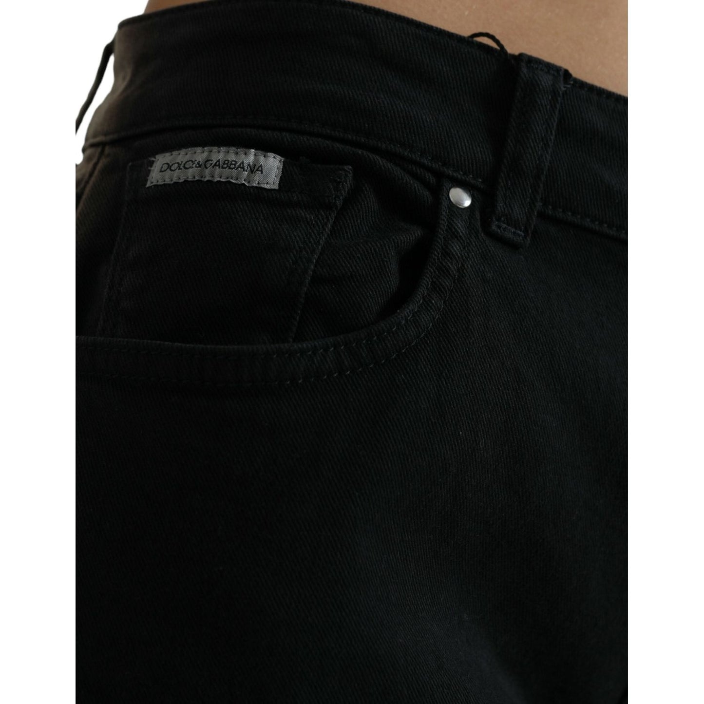 Dolce & Gabbana Elegant Mid-Waist Stretch Jeans Dolce & Gabbana