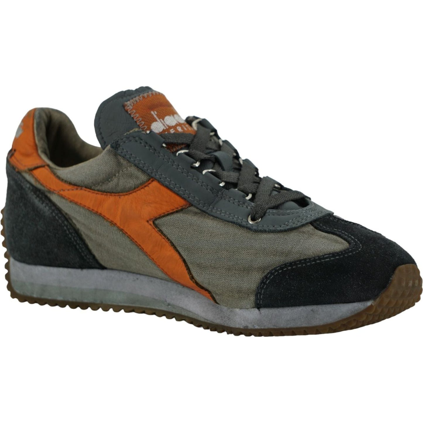 Diadora Vintage Inspired Equipe H Dirty Stone Wash Sneakers Diadora