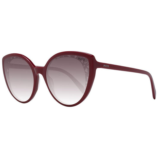 Emilio Pucci Red Women Sunglasses Emilio Pucci