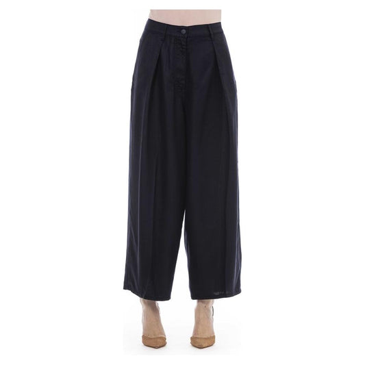 Jacob Cohen Black Cotton Women Pant Jacob Cohen