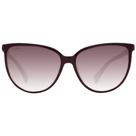 Max Mara Burgundy Women Sunglasses Max Mara