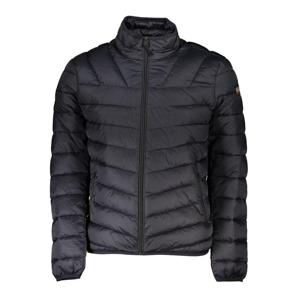 Napapijri Black Polyamide Men Jacket Napapijri