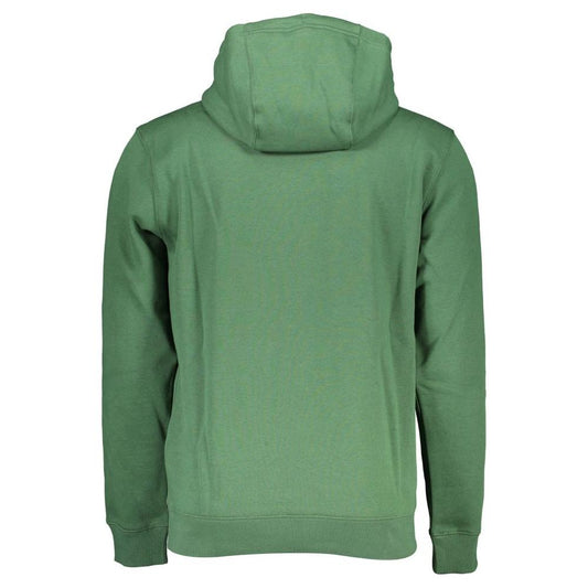 Tommy Hilfiger Green Cotton Men Sweater Tommy Hilfiger