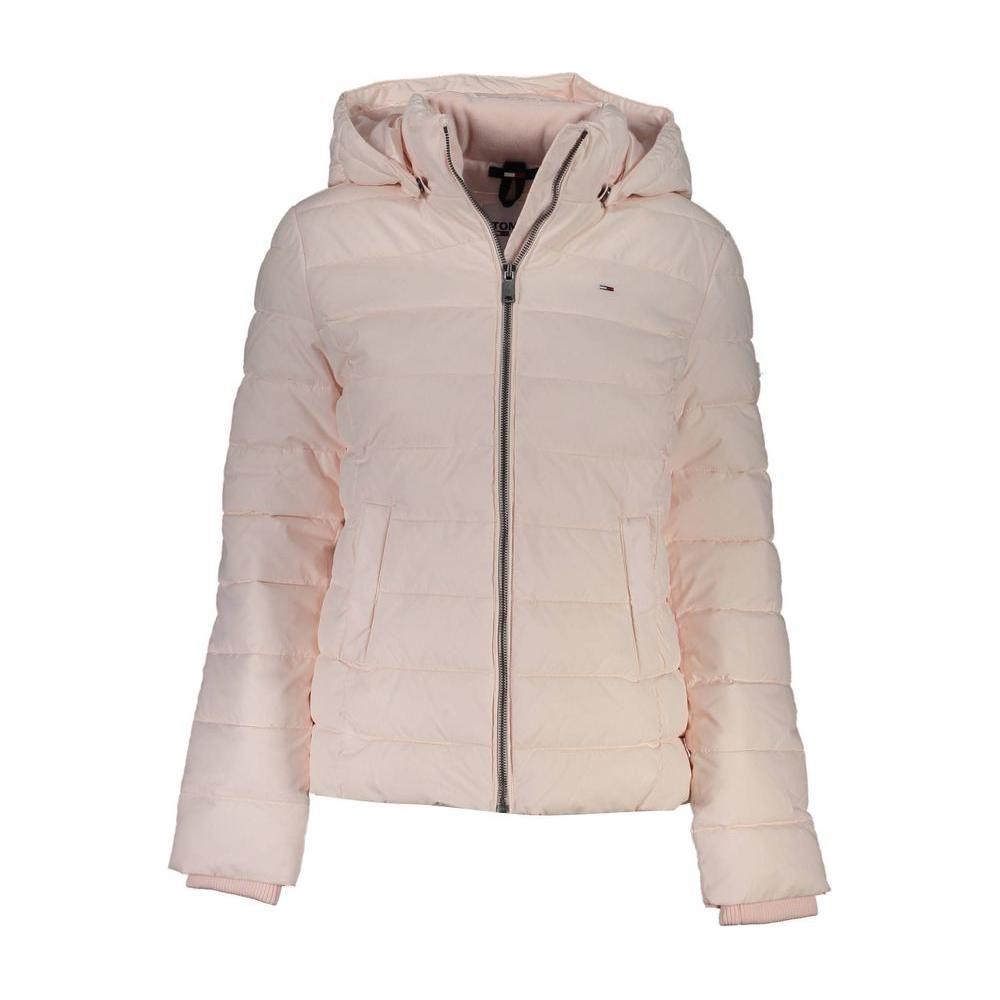 Tommy Hilfiger Pink Polyester Women Jacket Tommy Hilfiger