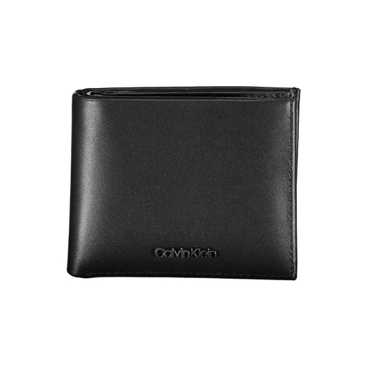 Calvin Klein Sleek Leather Bi-Fold Wallet with RFID Block Calvin Klein