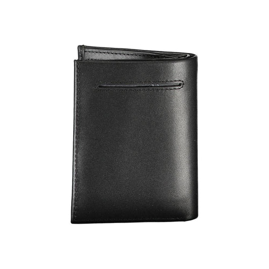 Calvin Klein Sleek Black Leather RFID Wallet Calvin Klein