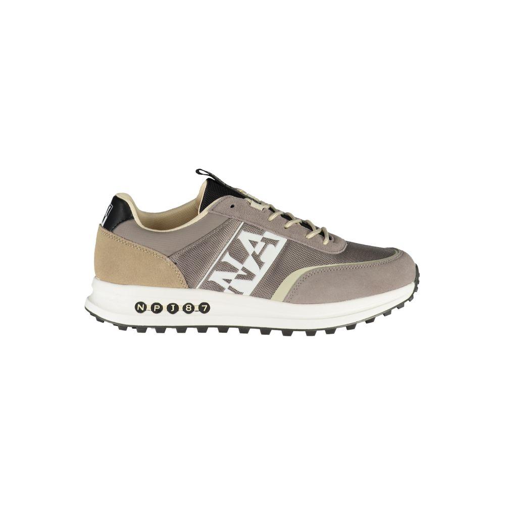 Napapijri Sleek Laced Sports Sneakers with Contrast Accents Napapijri