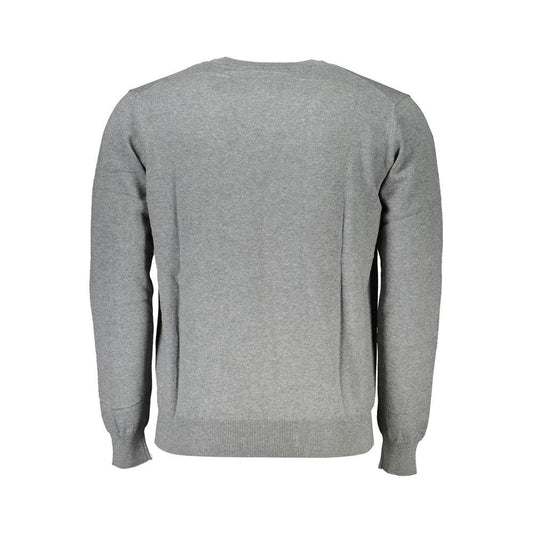 Harmont & Blaine V-Neck Cotton Blend Sophisticated Sweater Harmont & Blaine