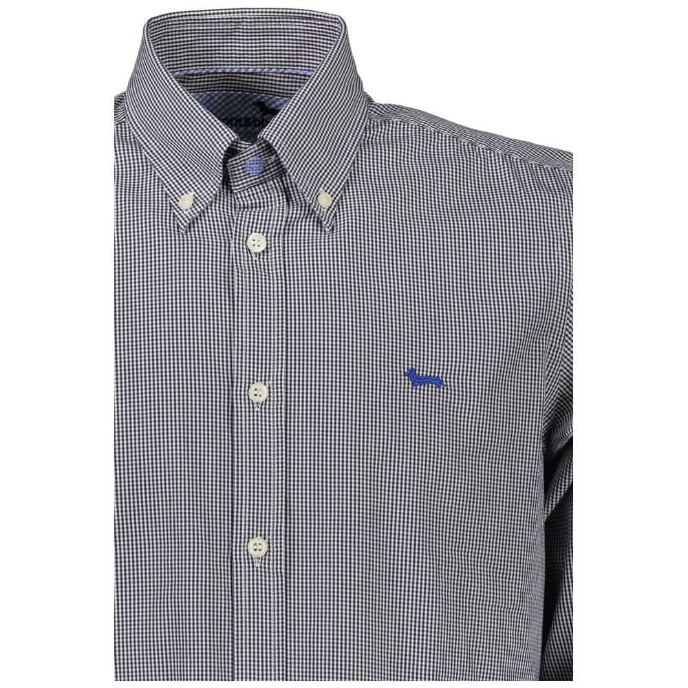 Harmont & Blaine Elegant Blue Long Sleeve Cotton Shirt Harmont & Blaine