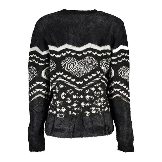 Desigual Chic Turtleneck Sweater with Contrast Detail Desigual