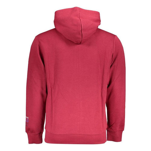 U.S. Grand Polo Chic Pink Fleece Hooded Sweatshirt U.S. Grand Polo