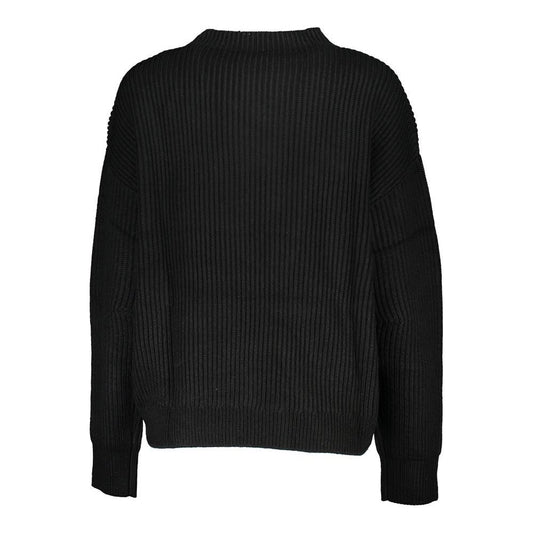 Patrizia Pepe Chic Turtleneck Sweater with Contrast Accents Patrizia Pepe