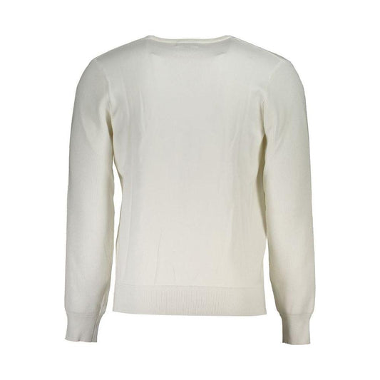 U.S. Grand Polo Crew Neck Sweater with Contrast Details U.S. Grand Polo