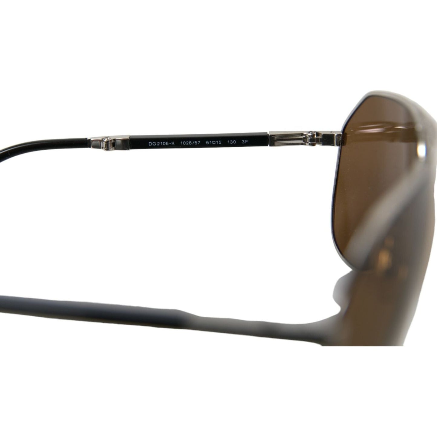 Dolce & Gabbana Sleek Silver Metal Sunglasses for Men Dolce & Gabbana