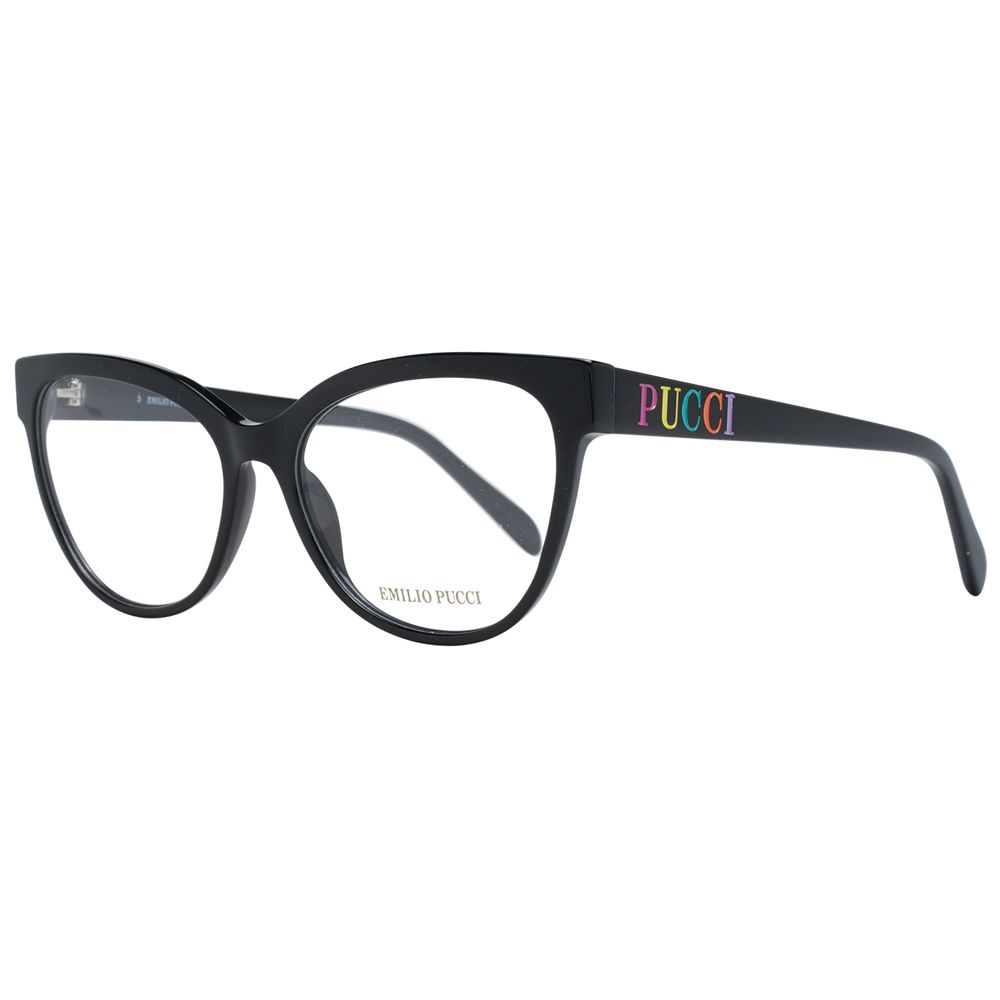 Emilio Pucci Black Plastic Glasses (Frames)
