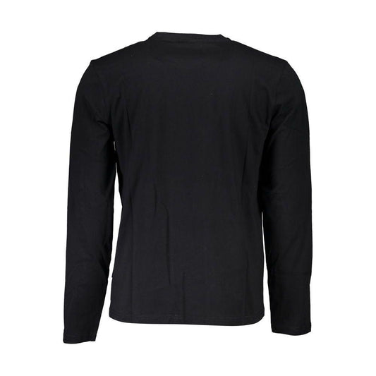 Napapijri Black Cotton T-Shirt Napapijri