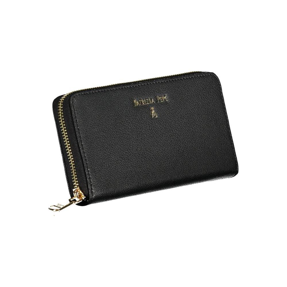 Patrizia Pepe Black Leather Wallet Patrizia Pepe