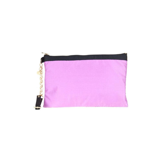 Patrizia Pepe Purple Silk Handbag Patrizia Pepe