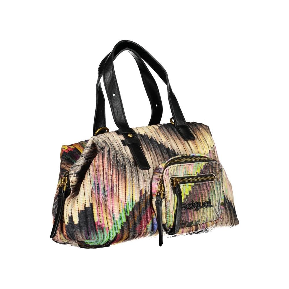 Desigual Black Polyester Handbag Desigual