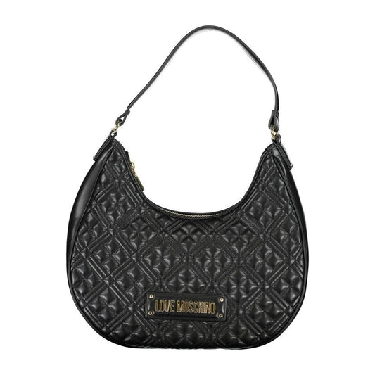 Love Moschino Black Polyethylene Handbag Love Moschino