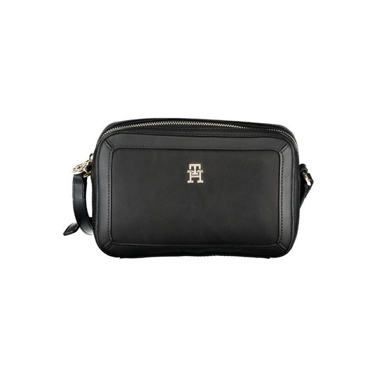 Tommy Hilfiger Black Polyester Handbag Tommy Hilfiger