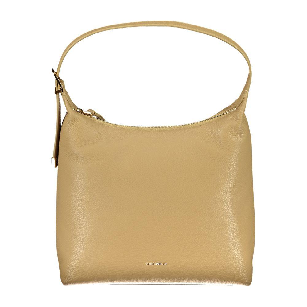 Coccinelle Beige Leather Handbag Coccinelle