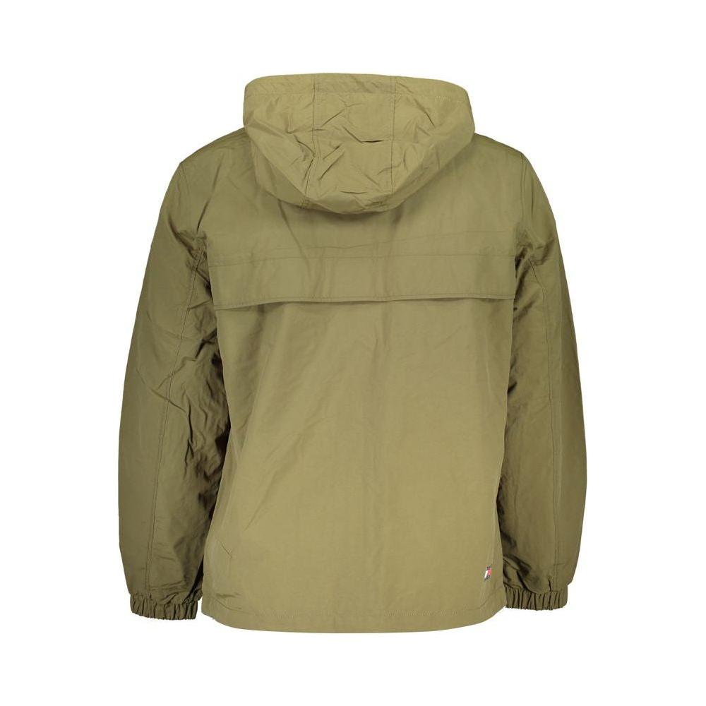 Tommy Hilfiger Green Polyamide Jacket Tommy Hilfiger