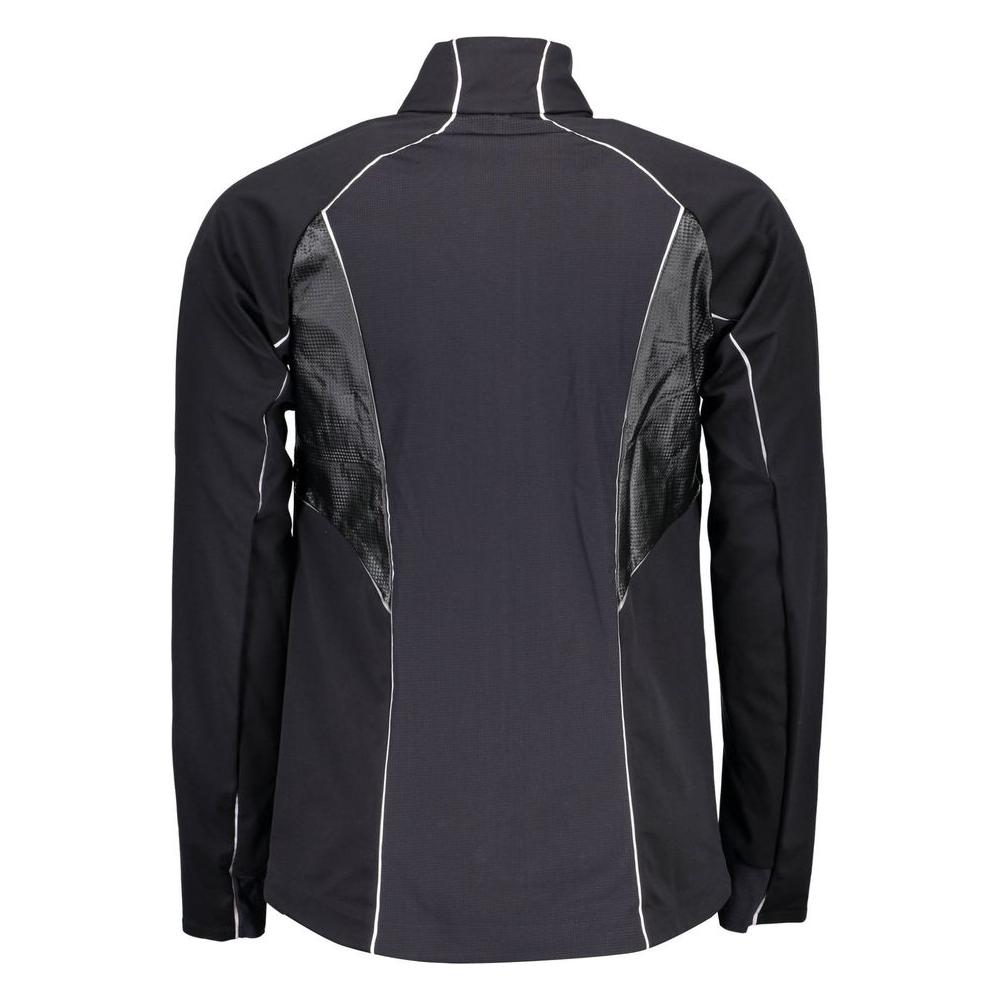 Bjorn Daehlie Black Polyester Jacket Bjorn Daehlie