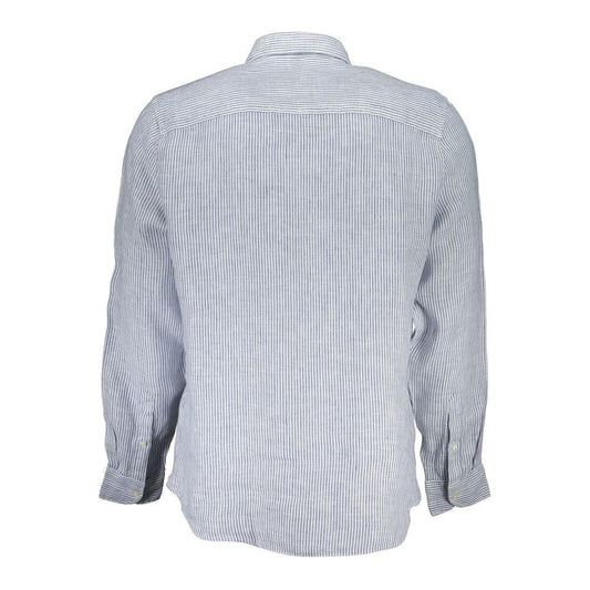 North Sails Blue Linen Shirt North Sails