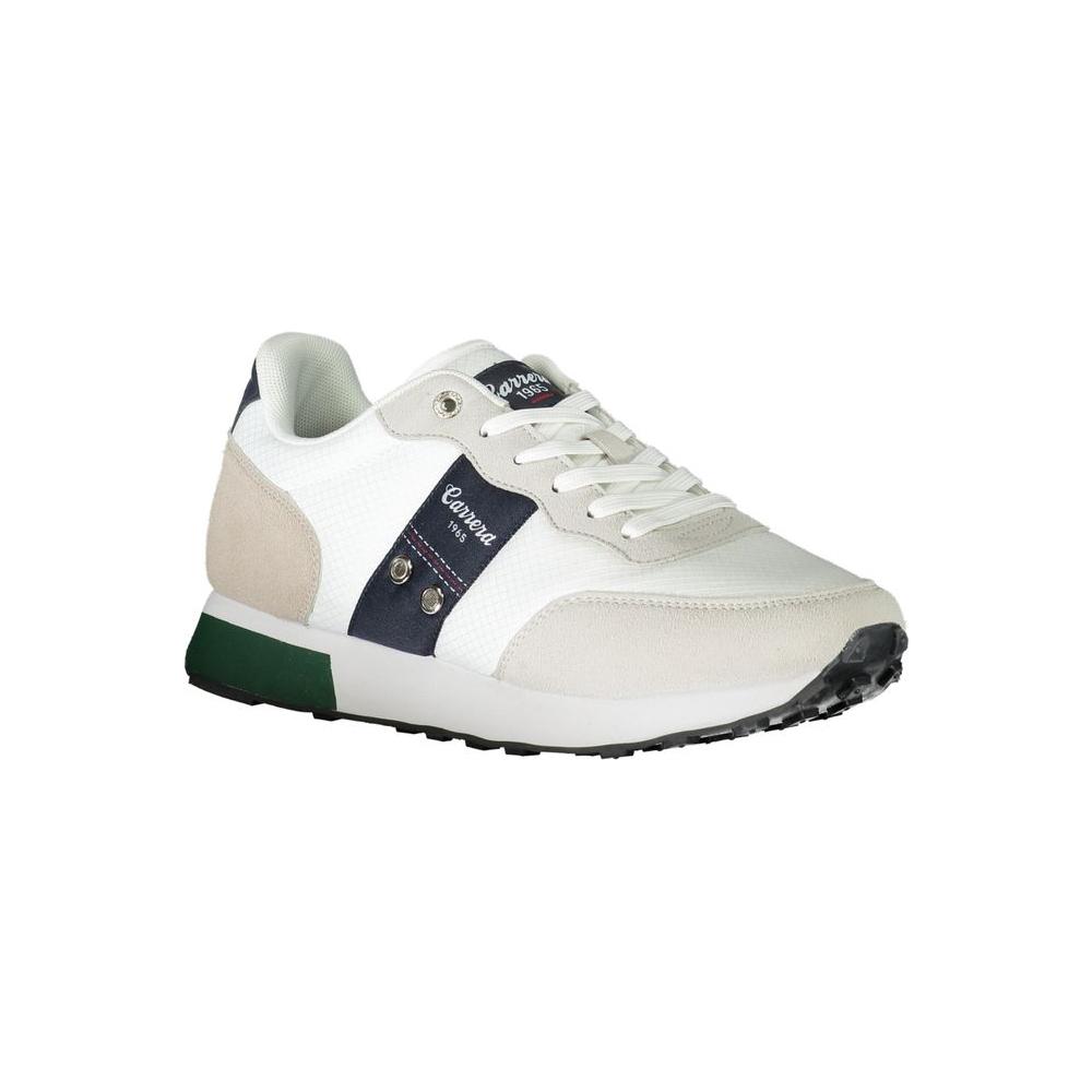 Carrera White Polyester Sneaker Carrera