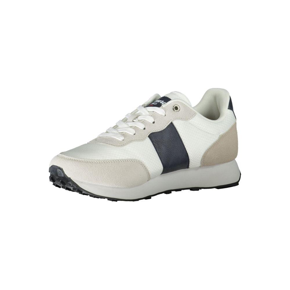 Carrera White Polyester Sneaker Carrera