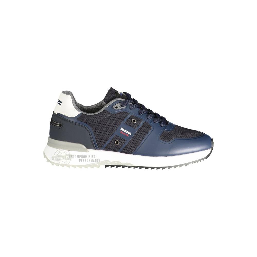 Blauer Blue Polyester Sneaker