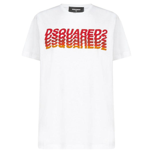 Dsquared² Elevated Casual Cotton Tee with Signature Appeal Dsquared²