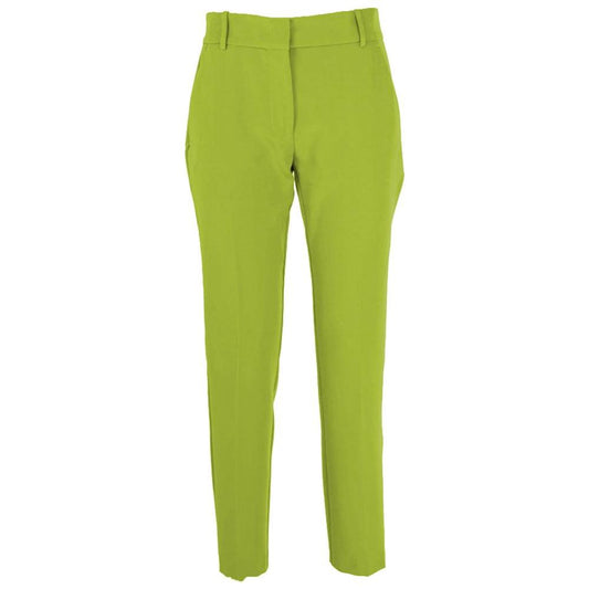 PINKO Green Polyester Jeans & Pant PINKO