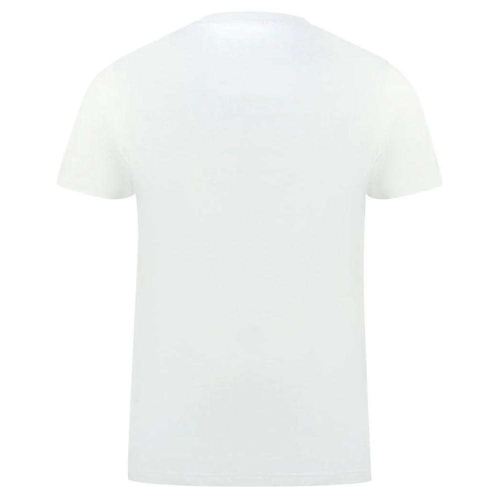 Aquascutum White Cotton Men T-Shirt Aquascutum